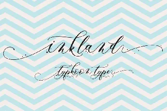 Inkland Script font