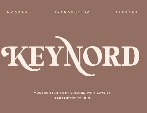Keynord font