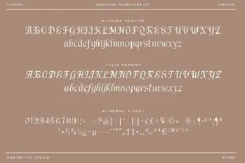 Rubyrose font