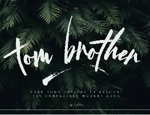 tom brother font