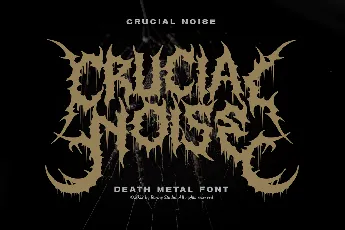 Crucial Noise font