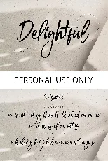 Delightful font