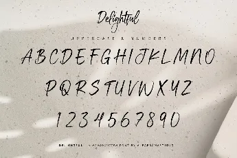 Delightful font