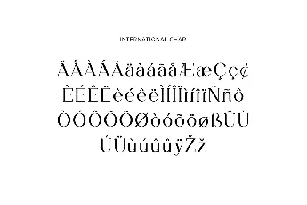 Kinematical font