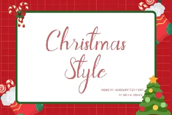 Christmas Style font