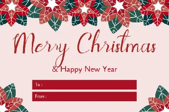 Christmas Style font