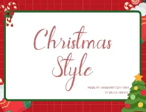 Christmas Style font