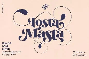 Losta Masta Family font