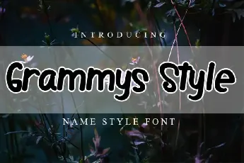 Grammys Style Script font