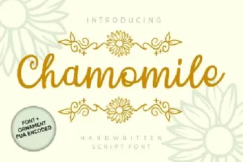 Chamomile Handwritten font