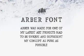 Arber Vintage font