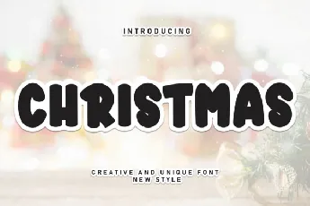 Christmas Display font