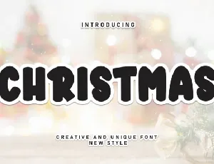 Christmas Display font