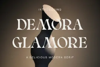 Demora Glamore font