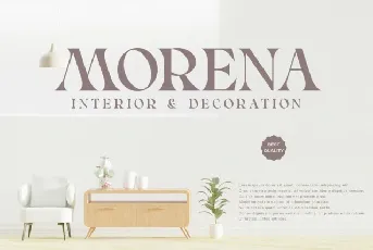 Demora Glamore font