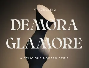 Demora Glamore font