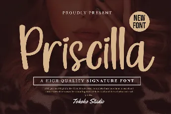 Priscilla font