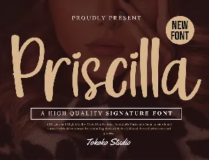 Priscilla font