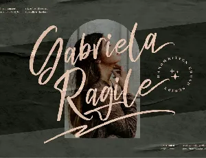 Gabriela Ragile font