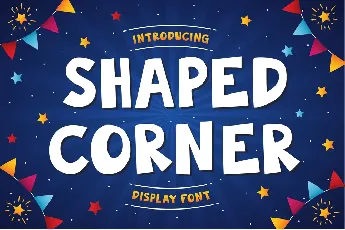 Shaped Corner-Basic font