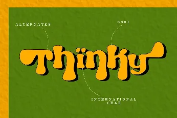 THINKTANK DEMO font