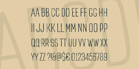 TT Cottons Light DEMO font