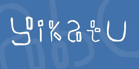 Yikatu font