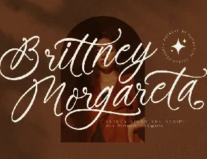 Brittney Morgareta font