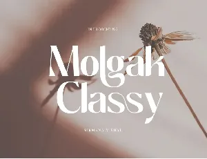 Molgak Classy font