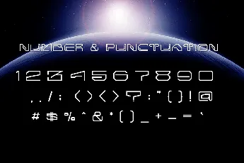 Hello Space font