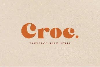 Croc font