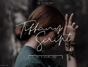 Tiffany Handwritten font