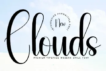 Clouds Script Typeface font