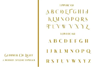 Glimmer Of Light font