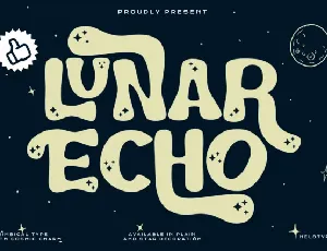 Lunar Echo font