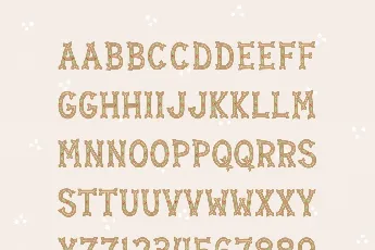 Mistletoe font