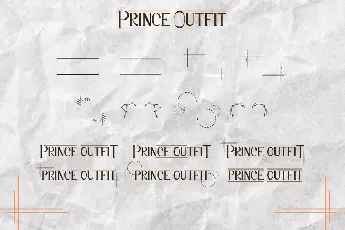 Prince Outfit Demo font