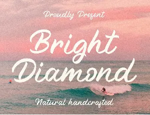 Bright Diamond font