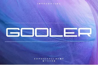 Gooler font