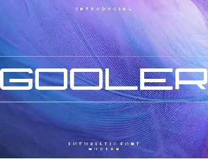 Gooler font