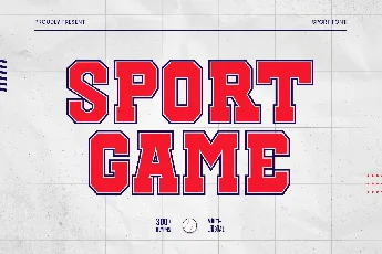 Sport Game font