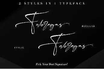 Fabregas font