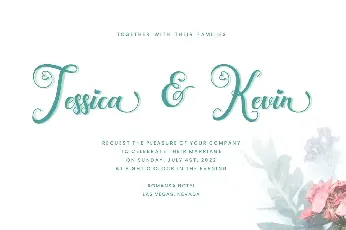 Wedding Paradise font