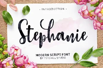 Stephanie Script font