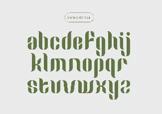 Lemonglory font