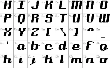 Nominal BRK font