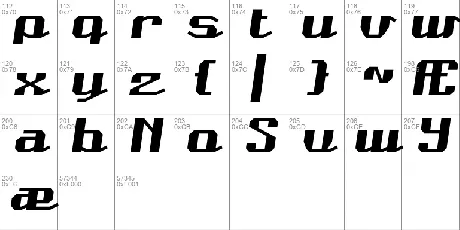 Nominal BRK font