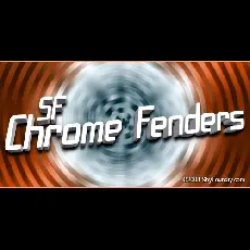 SF Chrome Fenders font