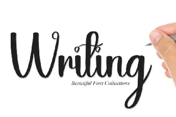 Writing Script font