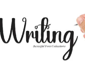 Writing Script font